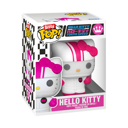 Funko Bitty POP! Rides: Sanrio - Hello Kitty in Racecar Vinyl Figure