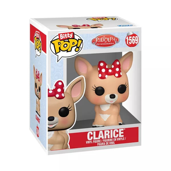 Funko Bitty POP!  Rudolph - Rudolph/Bumble/Clarice 4-Pack Vinyl Figure