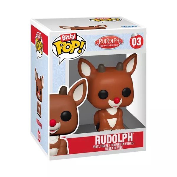 Funko Bitty POP!  Rudolph - Rudolph/Bumble/Cornelius 4-Pack Vinyl Figure