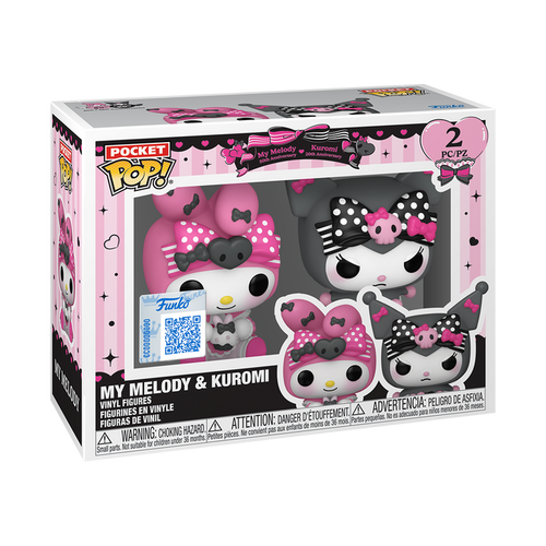 Funko Pocket POP!: Animation Sanrio - My Melody & Kuromi 2-Pack Figure