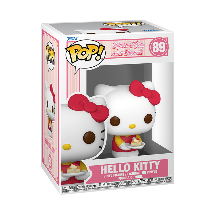 Funko POP! Animation: Hello Kitty & Friends - Hello Kitty with Cake Vinyl Figure - Kryptonite Character Store