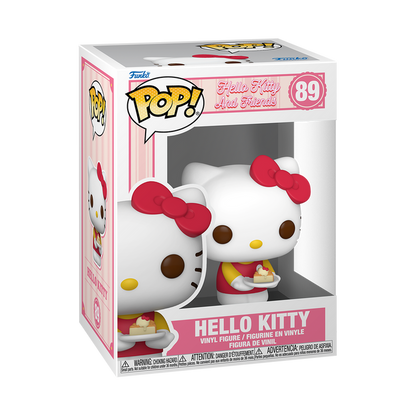 Funko POP! Animation: Hello Kitty & Friends - Hello Kitty with Cake Vinyl Figure - Kryptonite Character Store