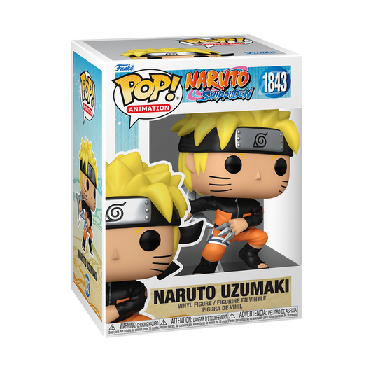 Funko POP Animation: Naruto - Naruto Uzumaki with Kunai & Shuriken Vinyl Figure
