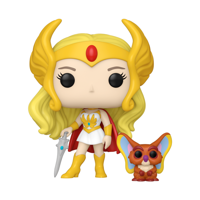 Funko POP & Buddy! Animation: Masters of the Universe - She-Ra & Kowl 40th Anniversary Vinyl Figure