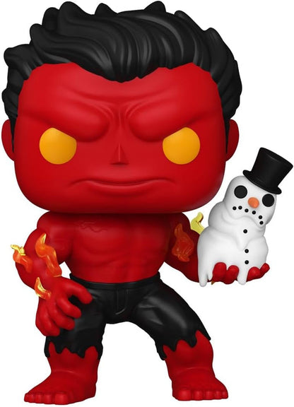Funko Pop! Marvel: Holiday - Red Hulk Vinyl Figure