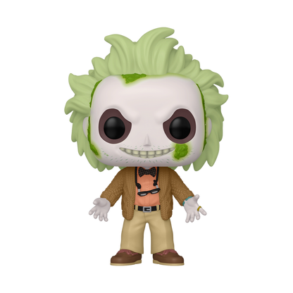 Funko POP! Movies: Beetlejuice 2 - Beetlejuice in Cardigan With Vinyl Figure