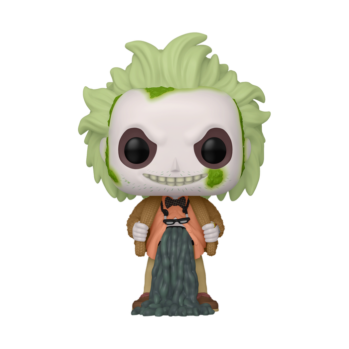Funko POP! Movies: Beetlejuice 2 - Beetlejuice in Cardigan With Vinyl Figure