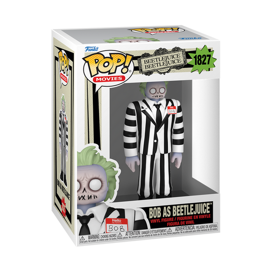 Funko POP! Movies: Beetlejuice 2 - Bob as Beetlejuice Vinyl Figure