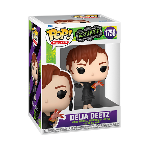 Funko POP! Movies: Beetlejuice 2 - Delia Deetz Vinyl Figure