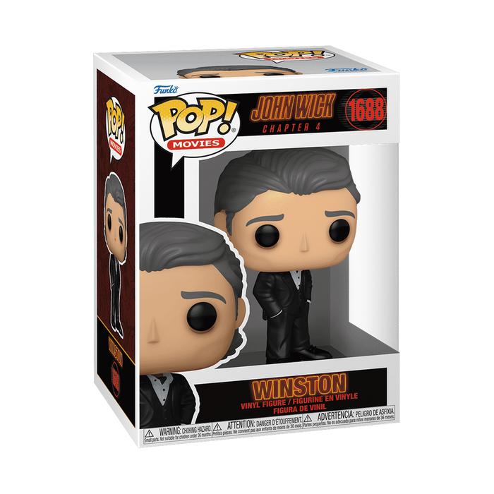 Funko POP! Movies: John Wick Chapter 4 - Winston Vinyl Figure