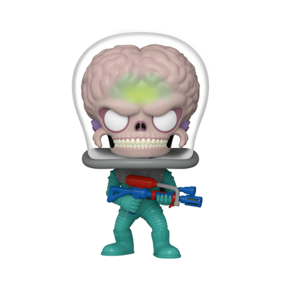 Funko Pop! Movies: Mars Attacks - Martian Soldier with Atomic Ray Gun Vinyl Figure