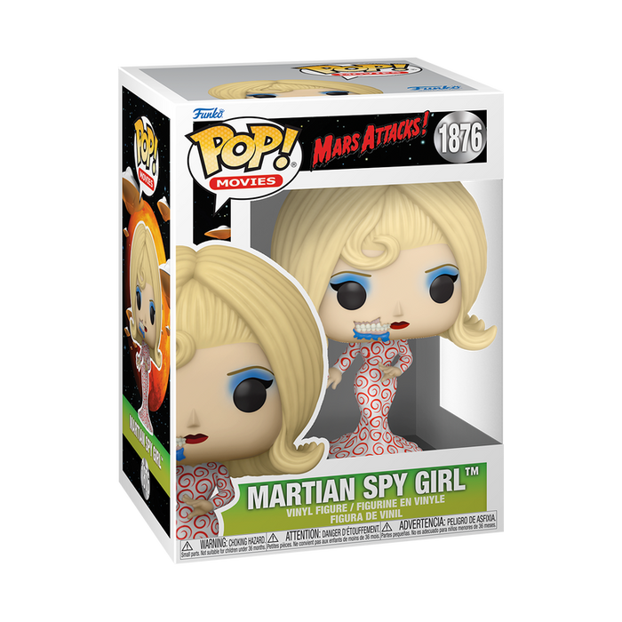 Funko Pop! Movies: Mars Attacks - Martian Spy Girl Vinyl Figure