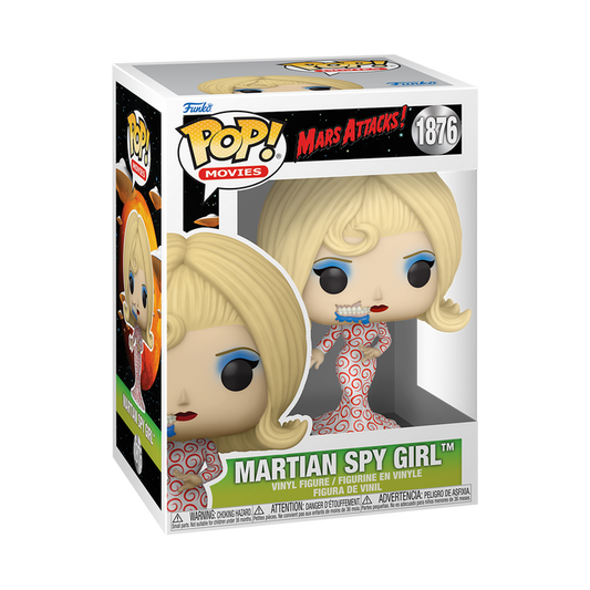 Funko Pop! Movies: Mars Attacks - Martian Spy Girl Vinyl Figure