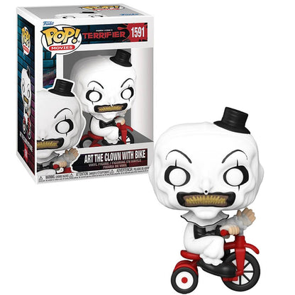 Funko POP! Movies: Terrifier - Art The Clown With Bike Vinyl Figure