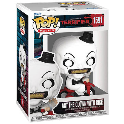Funko POP! Movies: Terrifier - Art The Clown With Bike Vinyl Figure
