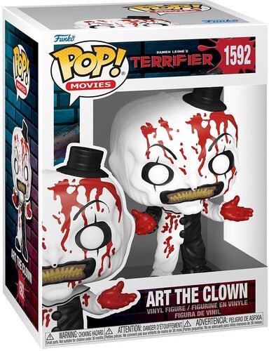 Funko POP! Movies: Terrifier II - Art The Clown Bloody Vinyl Figure