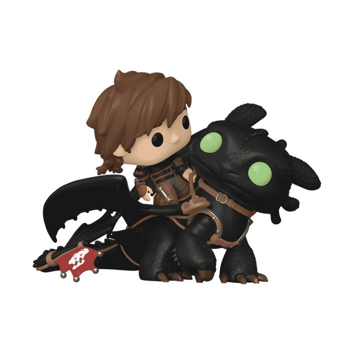 Funko POP Ride Deluxe! How to Train Your Dragon II - Hiccup with Toothless Vinyl Figure