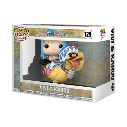 Funko POP Ride Deluxe! One Piece - Vivi & Karoo Vinyl Figure