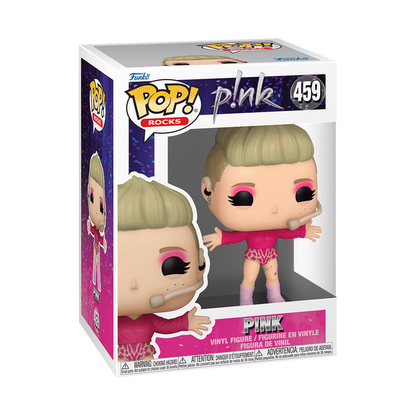 Funko POP! Rocks: Pink - Pink (Trustfall Tour) Vinyl Figure
