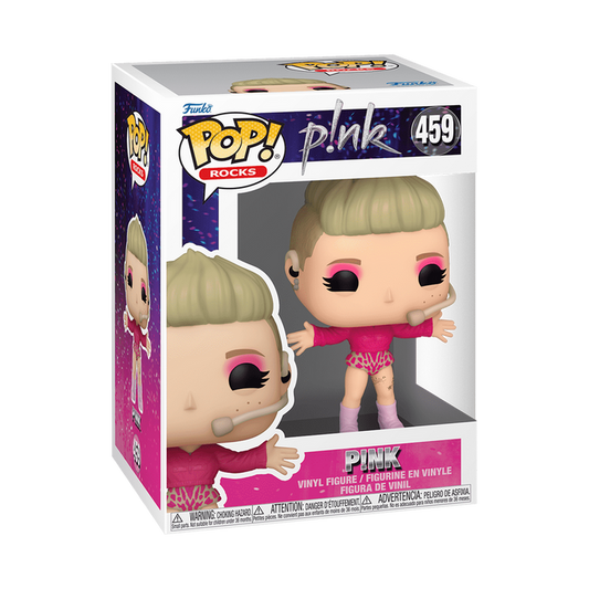 Funko POP! Rocks: Pink - Pink (Trustfall Tour) Vinyl Figure