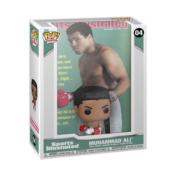 Funko Pop: Sports Illustrated Boxing Muhammad Ali Funko Pop! Cover Figure #04 with Case