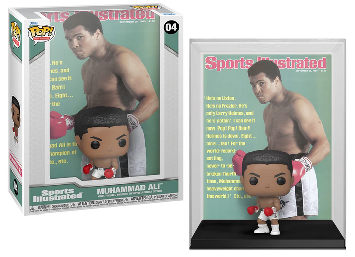 Funko Pop: Sports Illustrated Boxing Muhammad Ali Funko Pop! Cover Figure #04 with Case