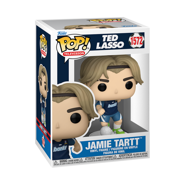 Funko Pop Television - Ted Lasso! Jamie Tartt With Ball Vinyl Figure