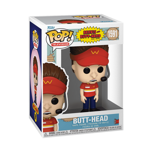 Funko POP! Television: Beavis and Butthead - Butt-Head (Burger World Uniform) S2 Vinyl Figure