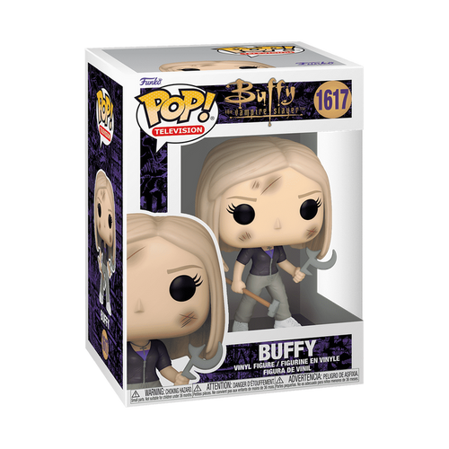 Funko POP! Television: Buffy the Vampire Slayer - Buffy with Weapons Vinyl Figure