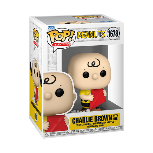 Funko POP! Television: Peanuts - Charlie Brown with Kite Vinyl Figure