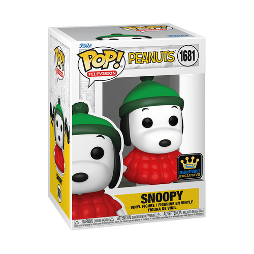 Funko POP! Television: Peanuts - Snoopy in Puffer Jacket Vinyl Figure - Kryptonite Character Store