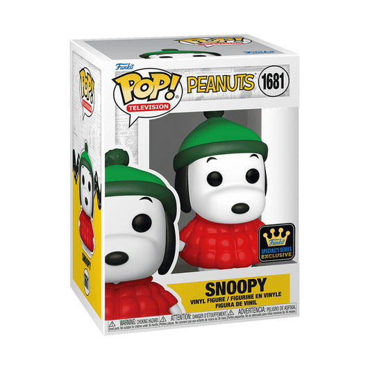 Funko POP! Television: Peanuts - Snoopy in Puffer Jacket Vinyl Figure - Kryptonite Character Store