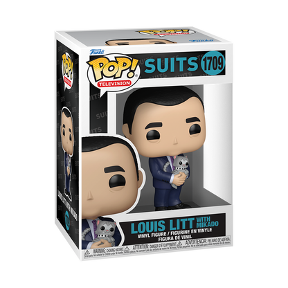 Funko POP! Television Suits - Louis Litt with Mikado Vinyl Figure
