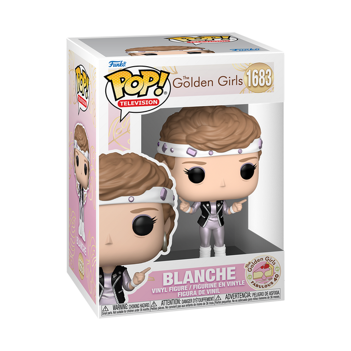 Funko POP! TV: The Golden Girls - Blanche in Gym Outfit (Fabulous 40) Vinyl Figure