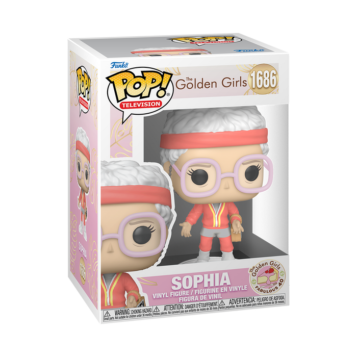 Funko POP! TV: The Golden Girls - Sophia in Gym Outfit (Fabulous 40) Vinyl Figure