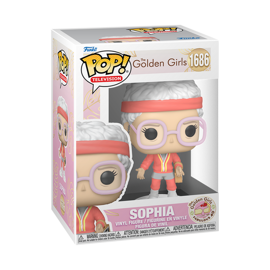Funko POP! TV: The Golden Girls - Sophia in Gym Outfit (Fabulous 40) Vinyl Figure