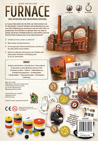 Furnace - Ein kurzes cleveres Auktionsspiel