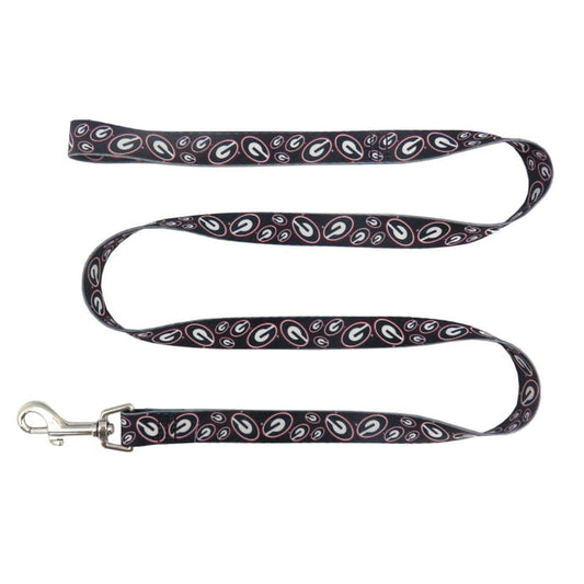 Little Earth Productions Leashes GA Bulldogs Black Pet Leash - 1" Width