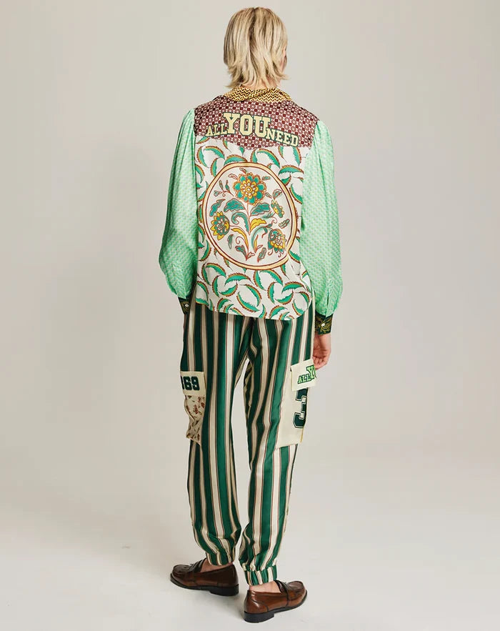 Gianna Sporty Jade Cargo Pants