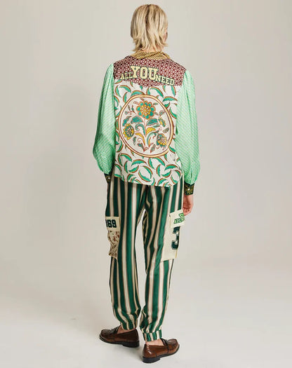 Gianna Sporty Jade Cargo Pants