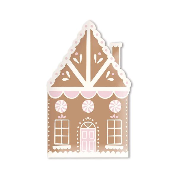 My Mind’s Eye occasions by shakira - Gingerbread House Shaped Paper Plate