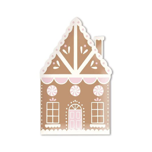 My Mind’s Eye occasions by shakira - Gingerbread House Shaped Paper Plate
