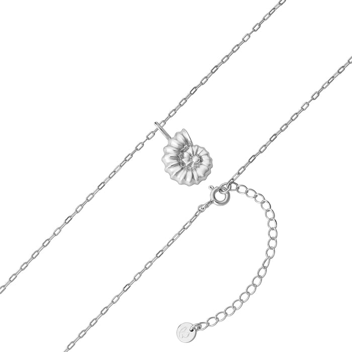 Gliederkette mit Anhänger Muschel