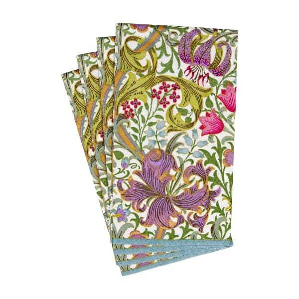 Jenn & Co. Golden Lily-Ivory Guest Towel