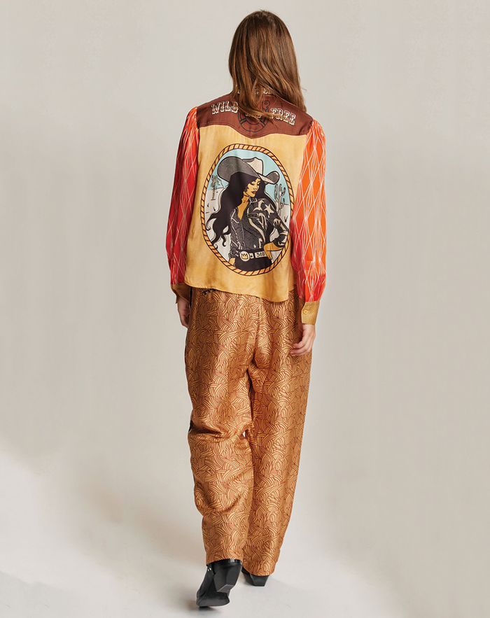 Grace Rodeo Cropped Shirt