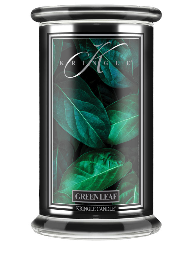 Green Leaf Large 2-wick - Kringle Candle Company