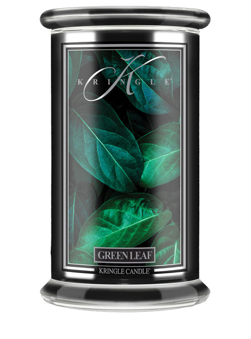 Green Leaf Large 2-wick - Kringle Candle Company