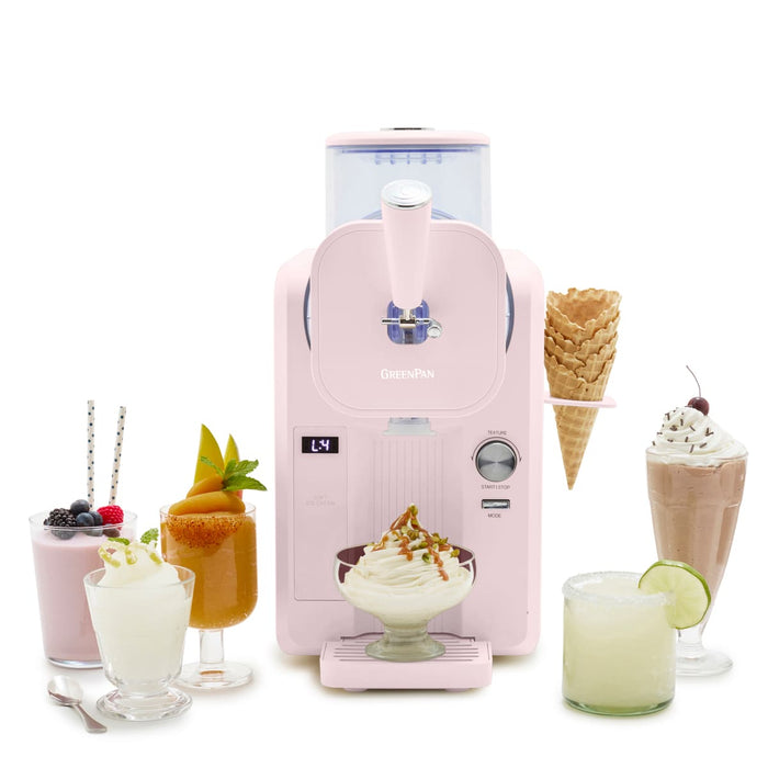 GreenPan Frost<br> Ice Cream & Frozen Drink Maker, Cotton Candy