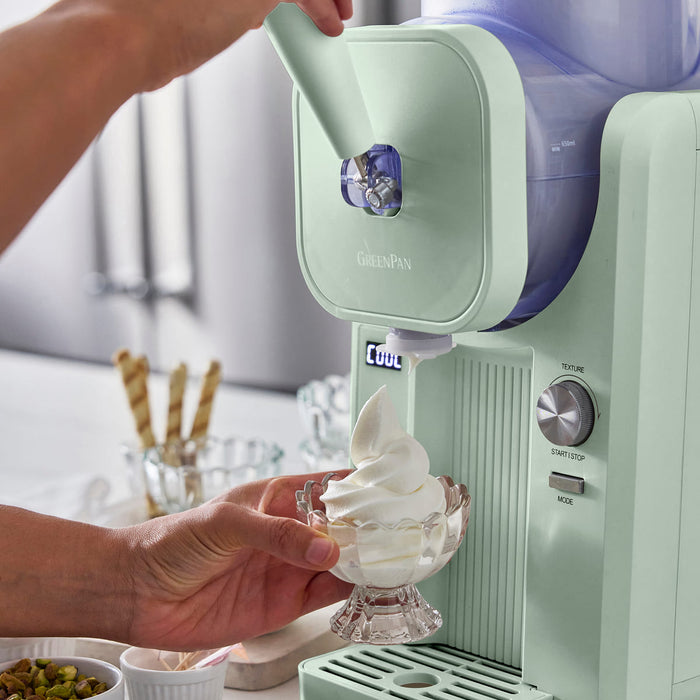 GreenPan Frost<br> Ice Cream & Frozen Drink Maker, Pistachio