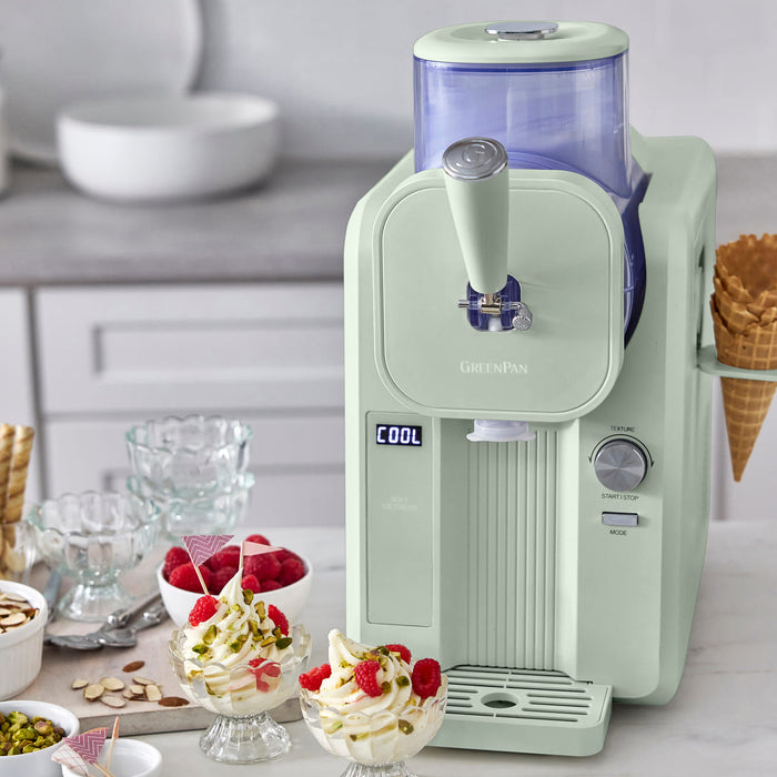 GreenPan Frost<br> Ice Cream & Frozen Drink Maker, Pistachio
